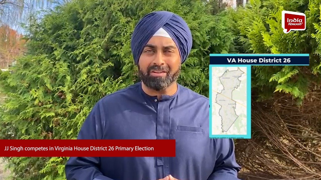JJ Singh wins the Virginia House District 26 Primary Election